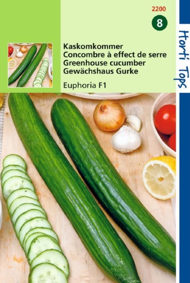 Cucumber Euphoria F1 (Cucumis) 8 seeds
